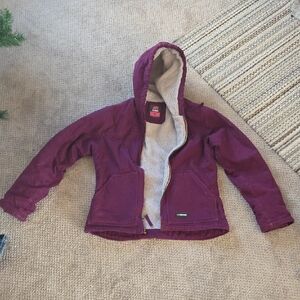 Women's Purple Hooded Jacket